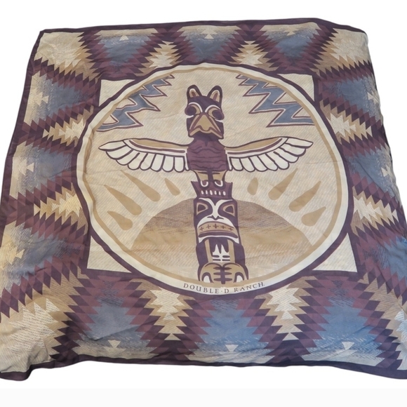 Double D Ranch Accessories - Double D Ranch Western Totem Scarf in Cream